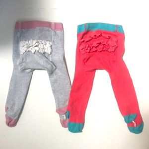Mini Boden Tights - pair of 2 -  3-6M